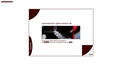 Desktop Screenshot of opernlexikon.de